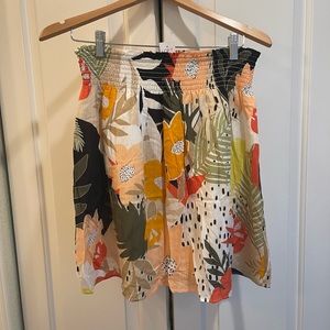 LOFT NWT tropical summer skirt